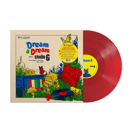 Various Artists - Jazz Dispensary Presents: Dream A Dream with Studio G: Cratedigger’s Archive (1970-2009) (Opqaue Red Vinyl LP) PRE-ORDER