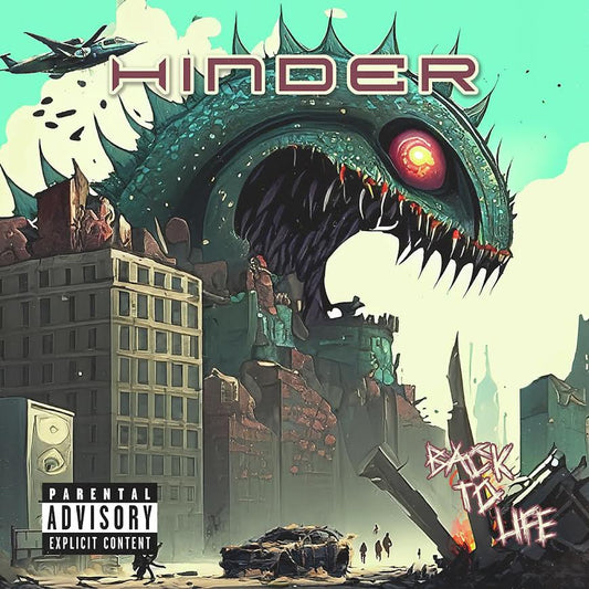Hinder - Back To Life (Green vinyl LP) PRE-ORDER