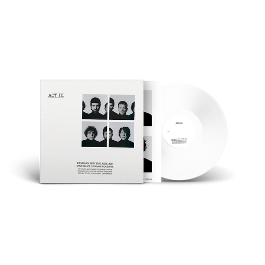 Kasabian - ACT III (White Vinyl LP) PRE-ORDER