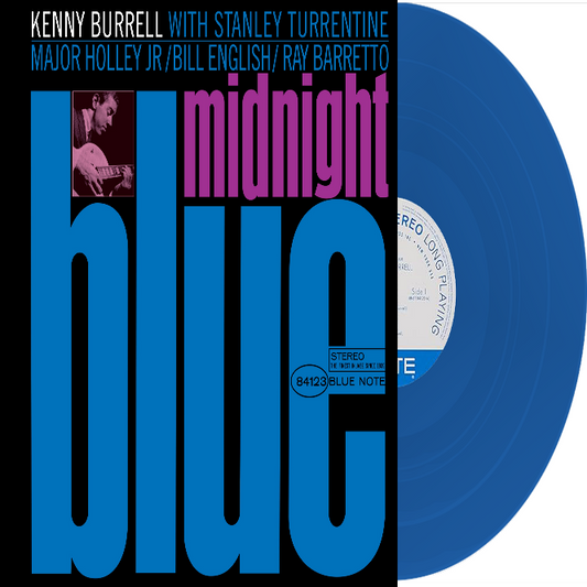 Kenny Burrell – Midnight Blue (Limited Edition Blue Vinyl Series LP) PRE-ORDER