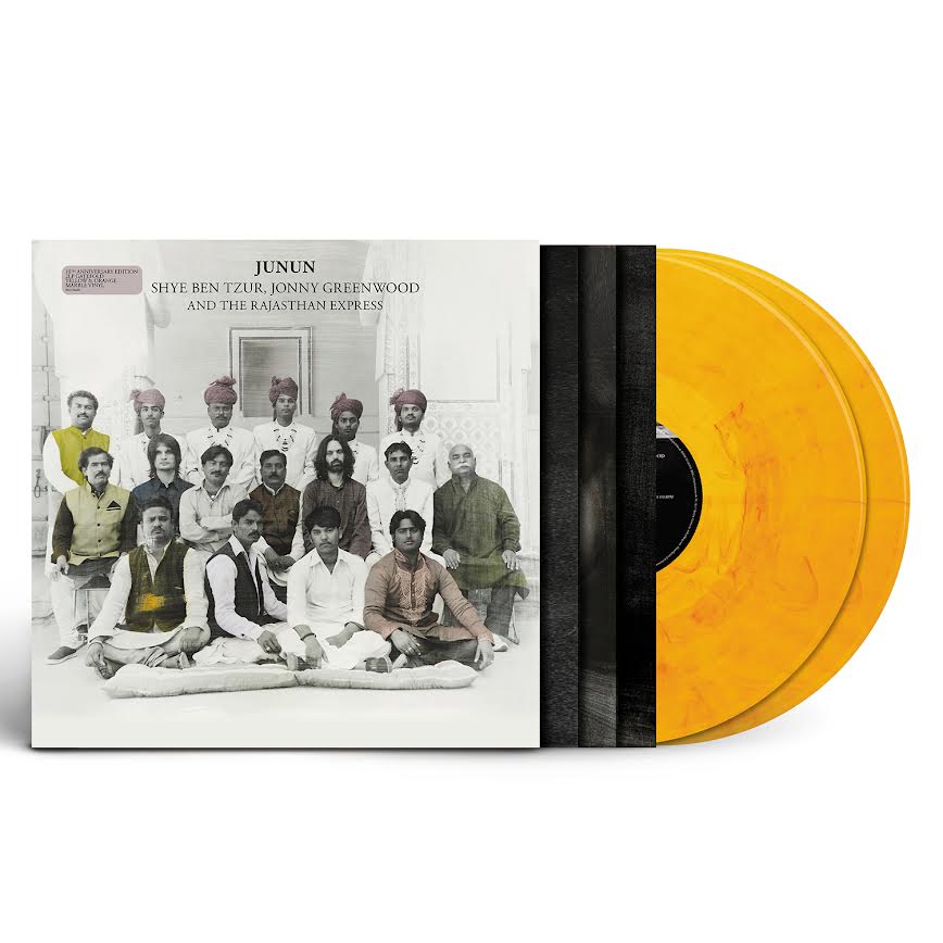 Shye Ben-Tzur & Jonny Greenwood & The Rajasthan Express - Junun (Yellow & Orange Marble Vinyl 2LP) PRE-ORDER