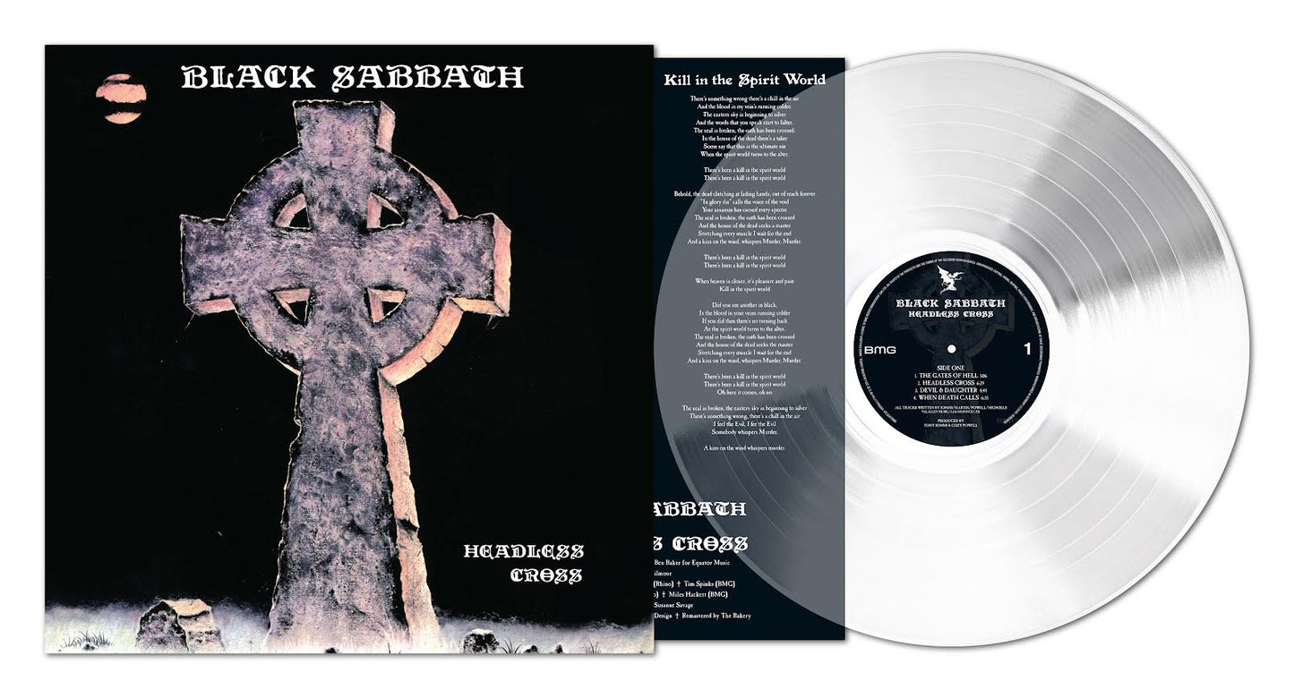 Black Sabbath - Headless Cross (2024 Remaster) (Ultra Clear Vinyl LP) PRE-ORDER