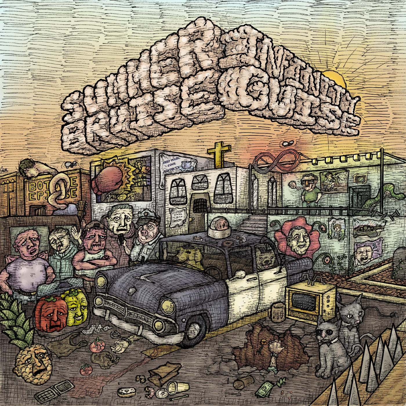 Summerbruise - Infinity Guise (Clear W/ Orange & Red Swirl Vinyl)  (Vinyl LP) PRE-ORDER
