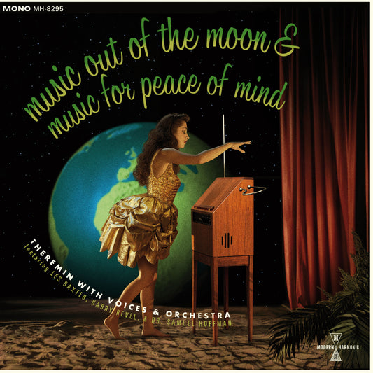 Revel, Harry, Les Baxter, & Samuel Hoffman - Music Out Of The Moon / Music For Peace Of Mind (Green Vinyl)  (Vinyl LP) PRE-ORDER