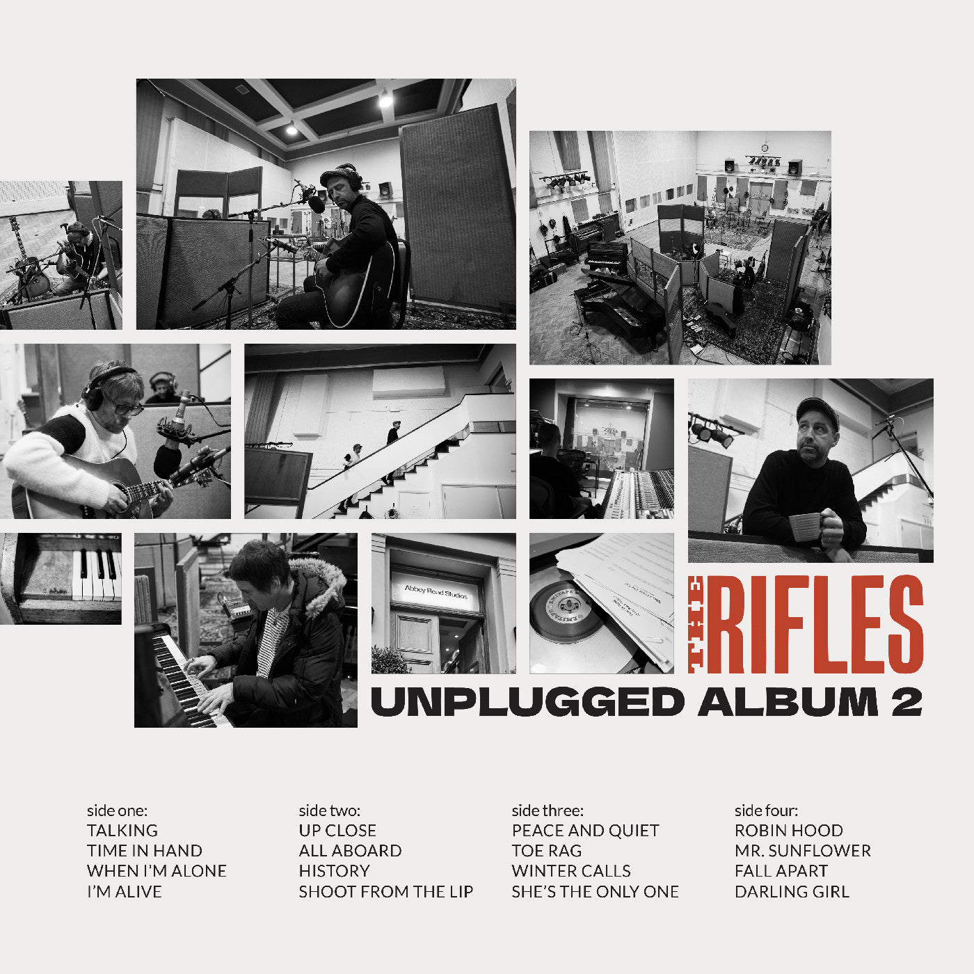 Rifles, The - Unplugged Album Ii (Natural Clear Vinyl)  (Vinyl LP) PRE-ORDER