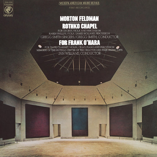 Feldman, Morton - Rothko Chapel/For Frank O'Hara (50Th Anniversary)  (Vinyl LP) PRE-ORDER