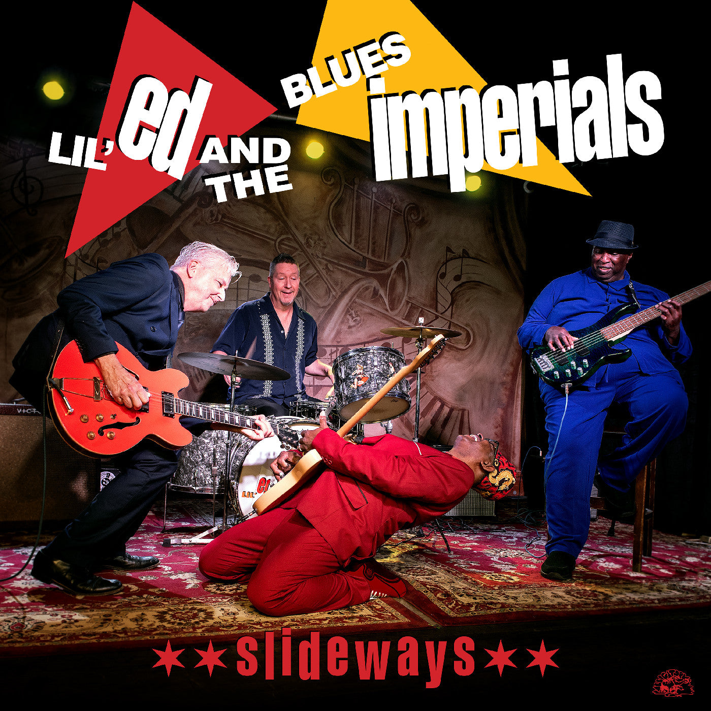 Lil Ed & The Blues Imperials - Slideways (Clear Red Vinyl)  (Vinyl LP) PRE-ORDER