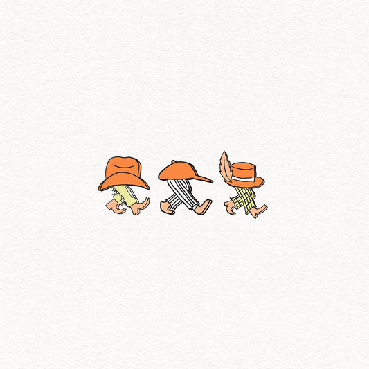 Bad Bad Hats - Walkman (Orange Crush Vinyl)  (Vinyl LP) PRE-ORDER