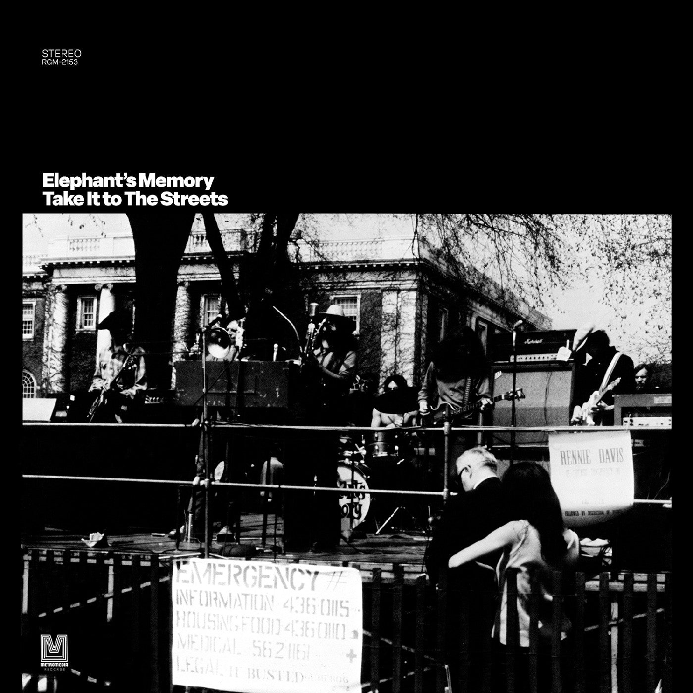 Elephant'S Memory - Take It To The Streets - Remastered (Clear With Black Swirl Vinyl)  (Vinyl LP) PRE-ORDER