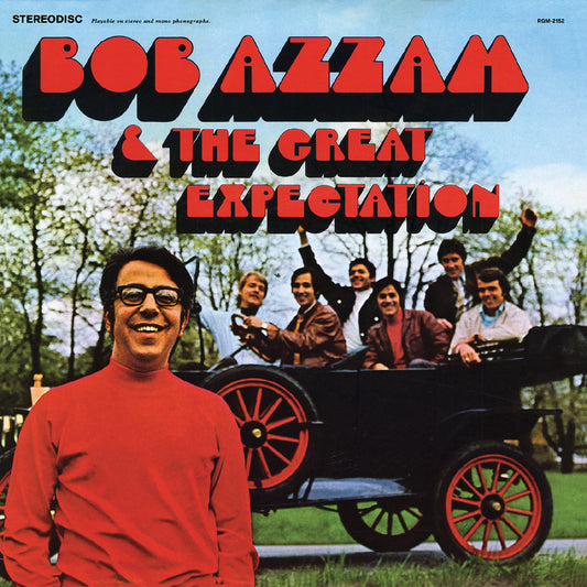 Azzam, Bob & The Great Expectation - Bob Azzam & The Great Expectation - Remastered (Fire Orange Vinyl)  (Vinyl LP) PRE-ORDER