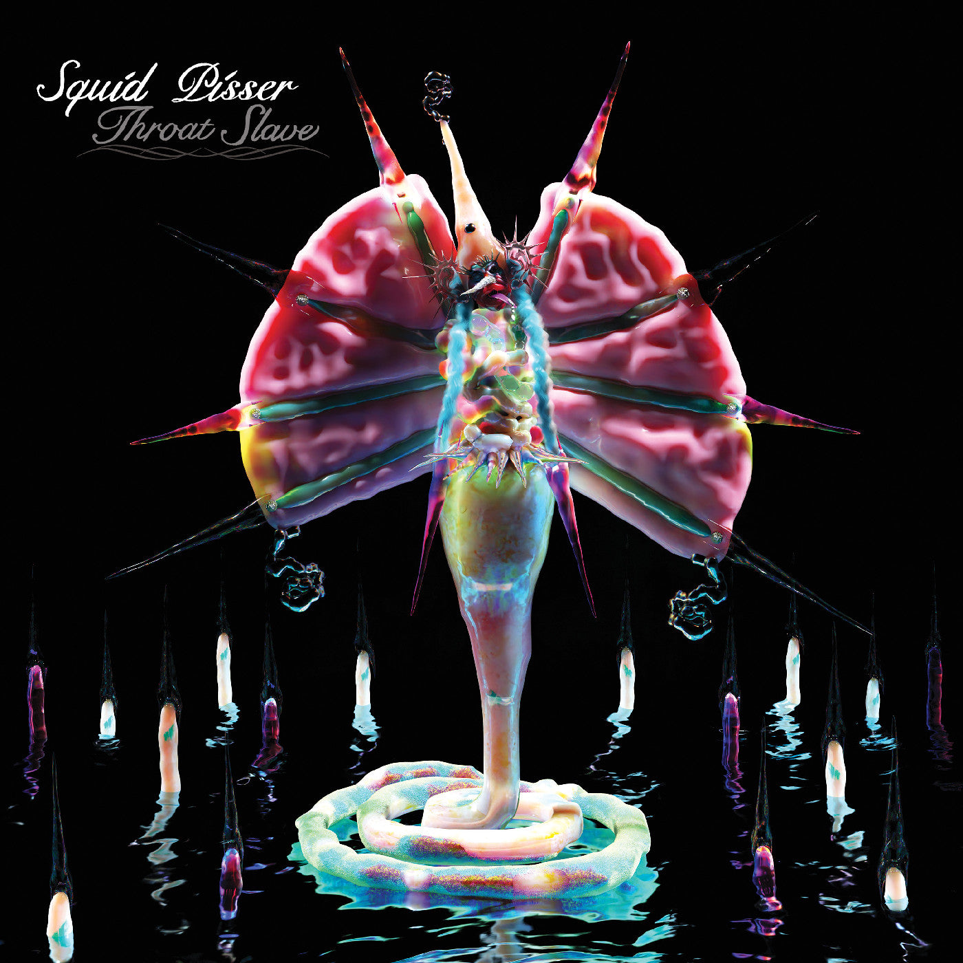 Squid Pisser - Throat Slave (Irradiated Pink Vinyl)  (Vinyl LP) PRE-ORDER
