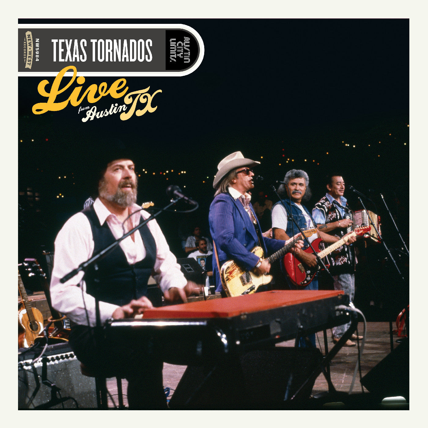 Texas Tornados - Live From Austin, Tx (Indie Exclusive, Red, White, Blue Splatter Vinyl)  (Vinyl LP) PRE-ORDER