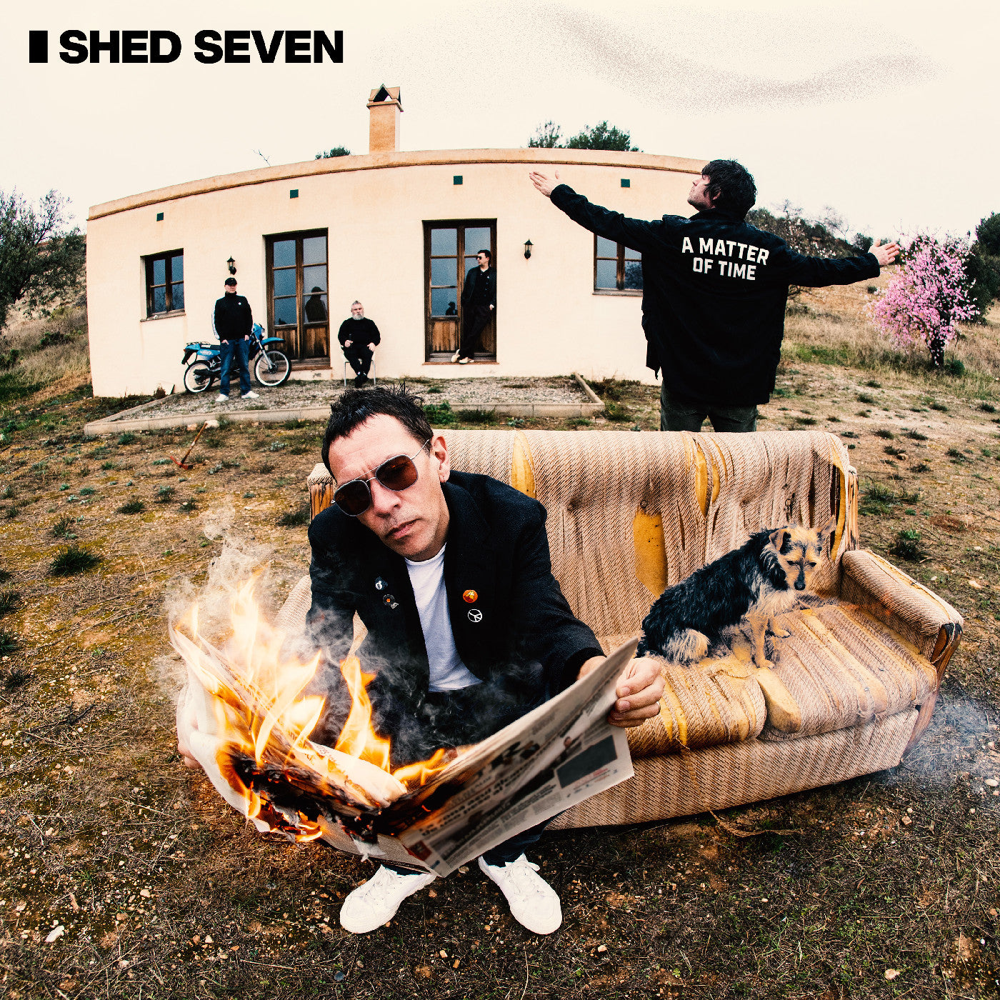 Shed Seven - A Matter Of Time (Black/Red Marble Vinyl)  (Vinyl LP) PRE-ORDER