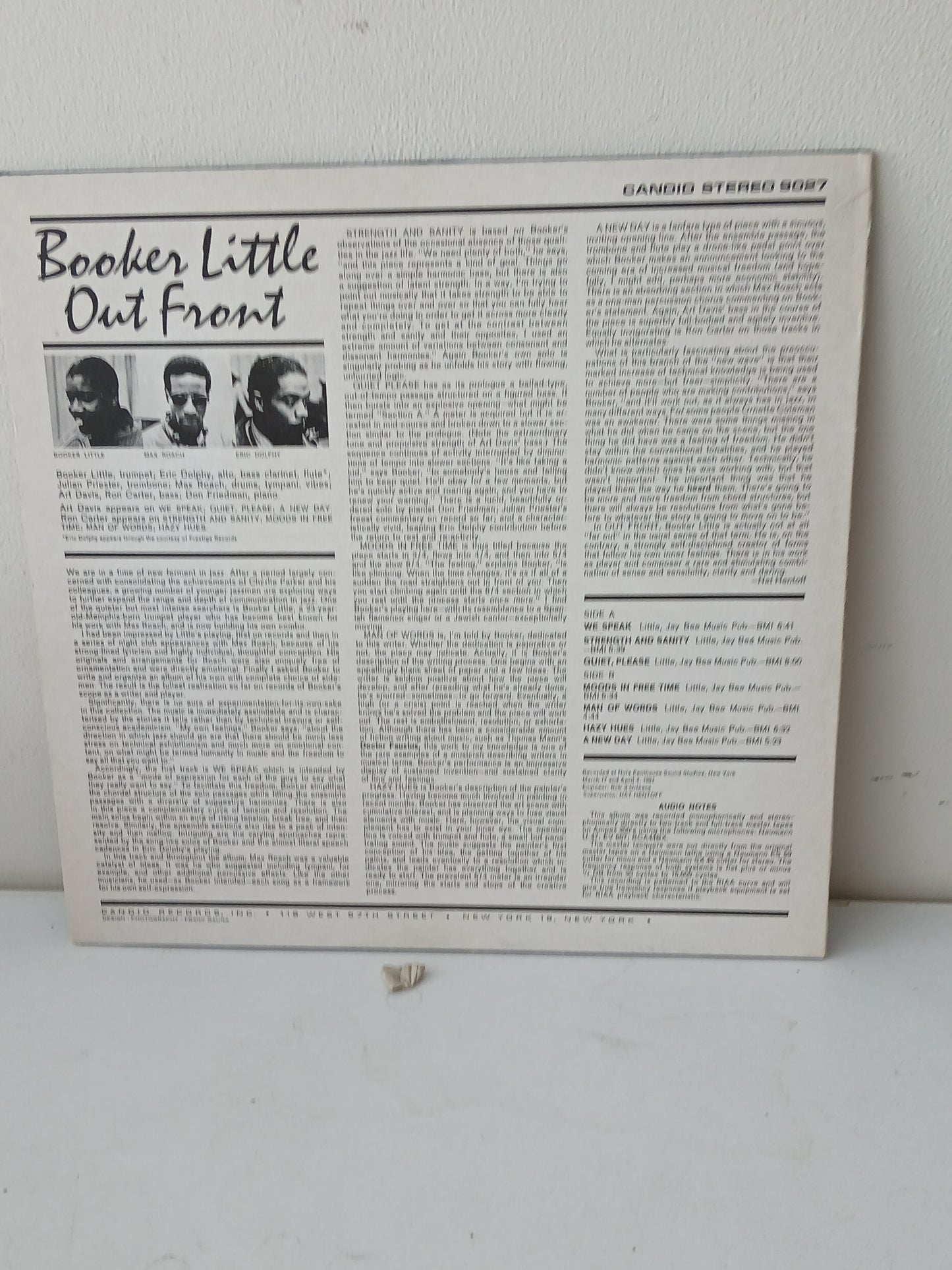 Booker Little – Out Front (Used LP)