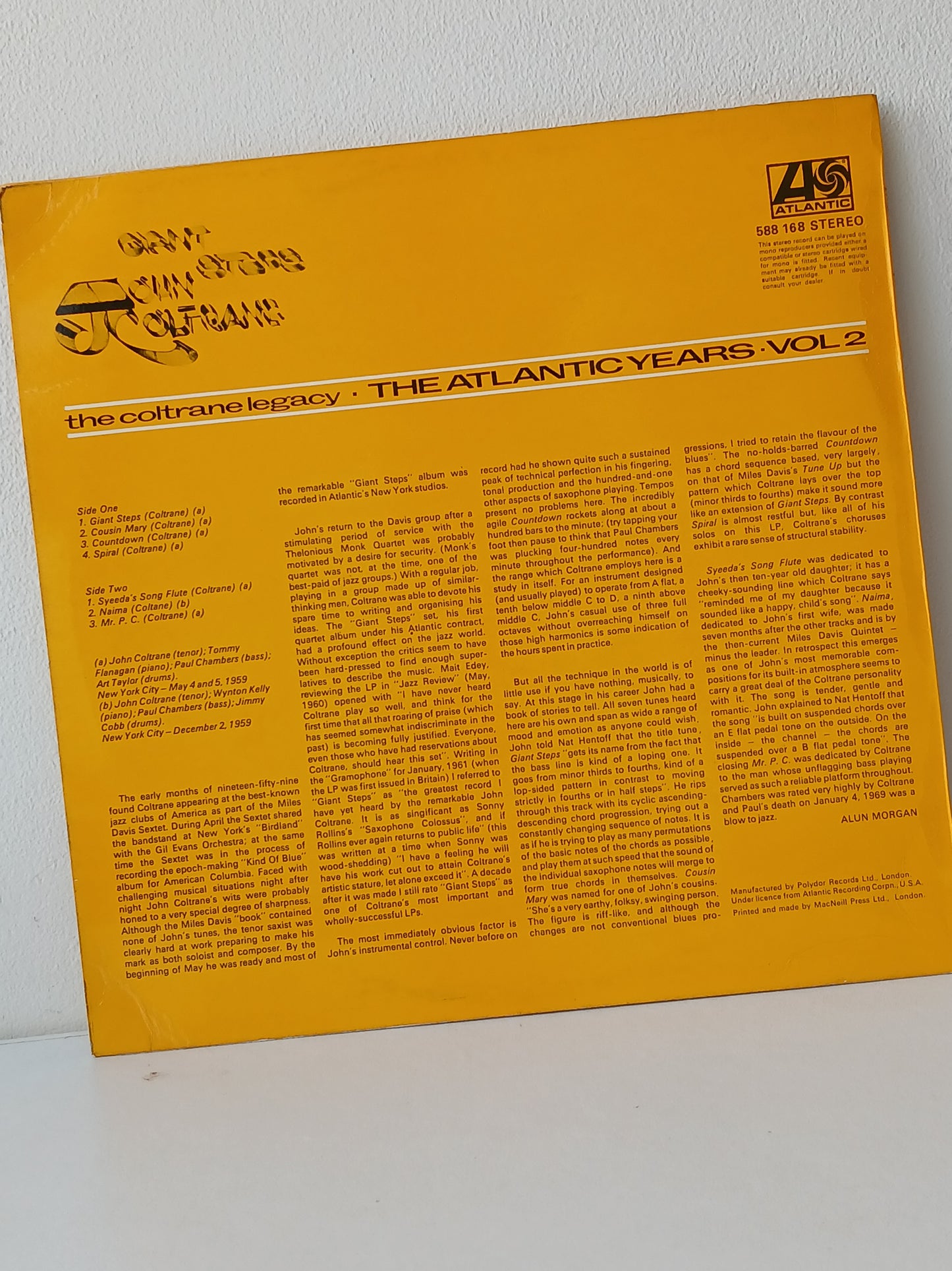 John Coltrane – Giant Steps (Used LP)