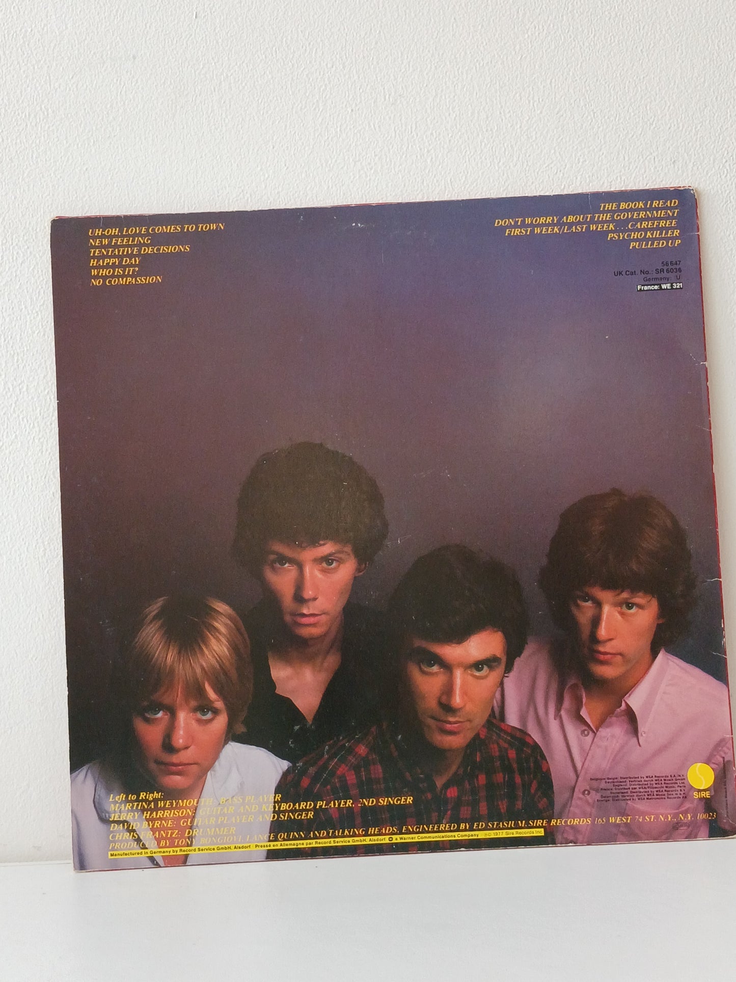 Talking Heads – Talking Heads: 77 (Used Vinyl LP)