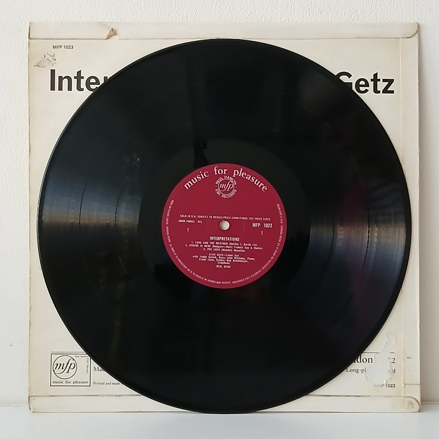 Stan Getz – Interpretations (Used LP)
