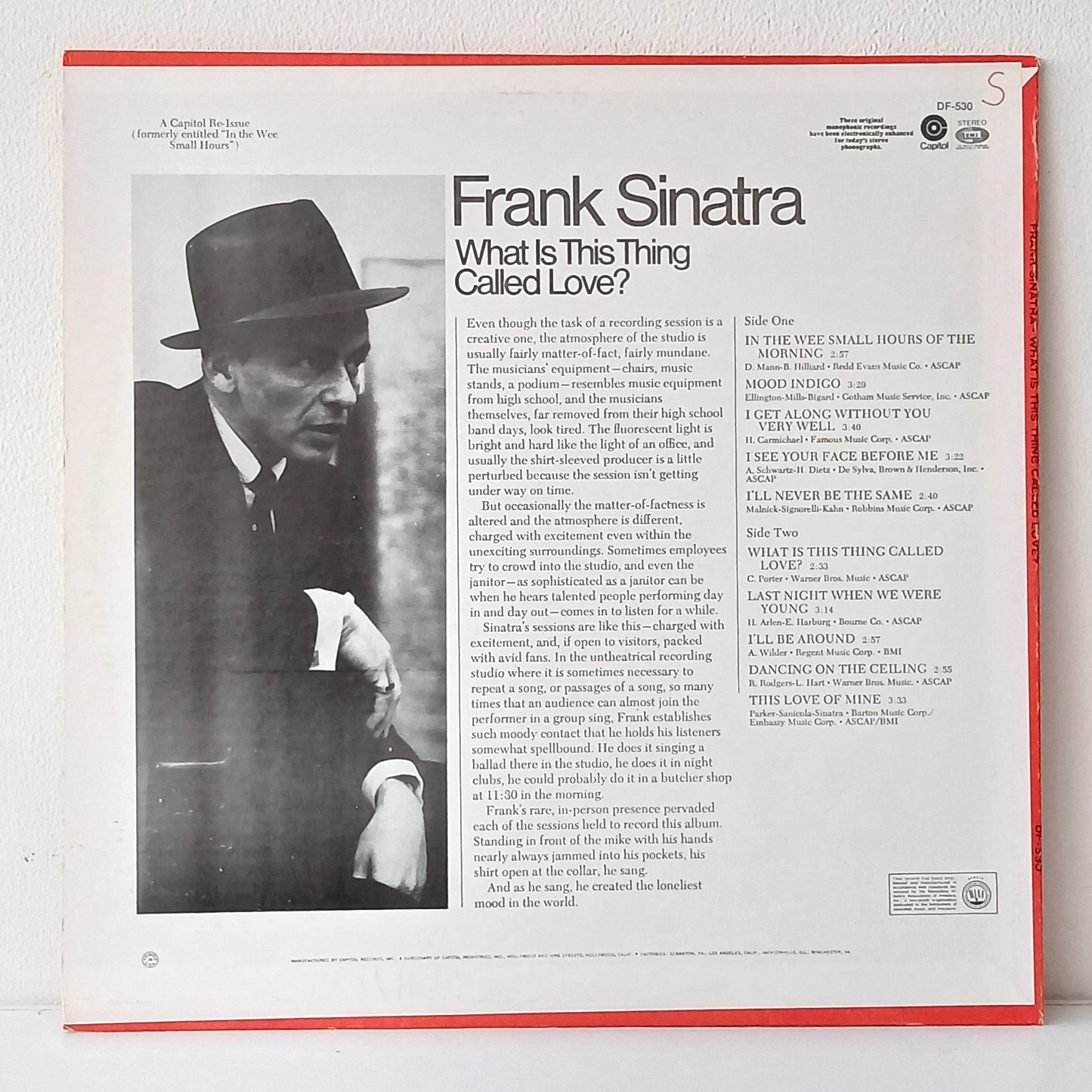 Frank Sinatra – What Is This Thing Called Love? (Used LP)