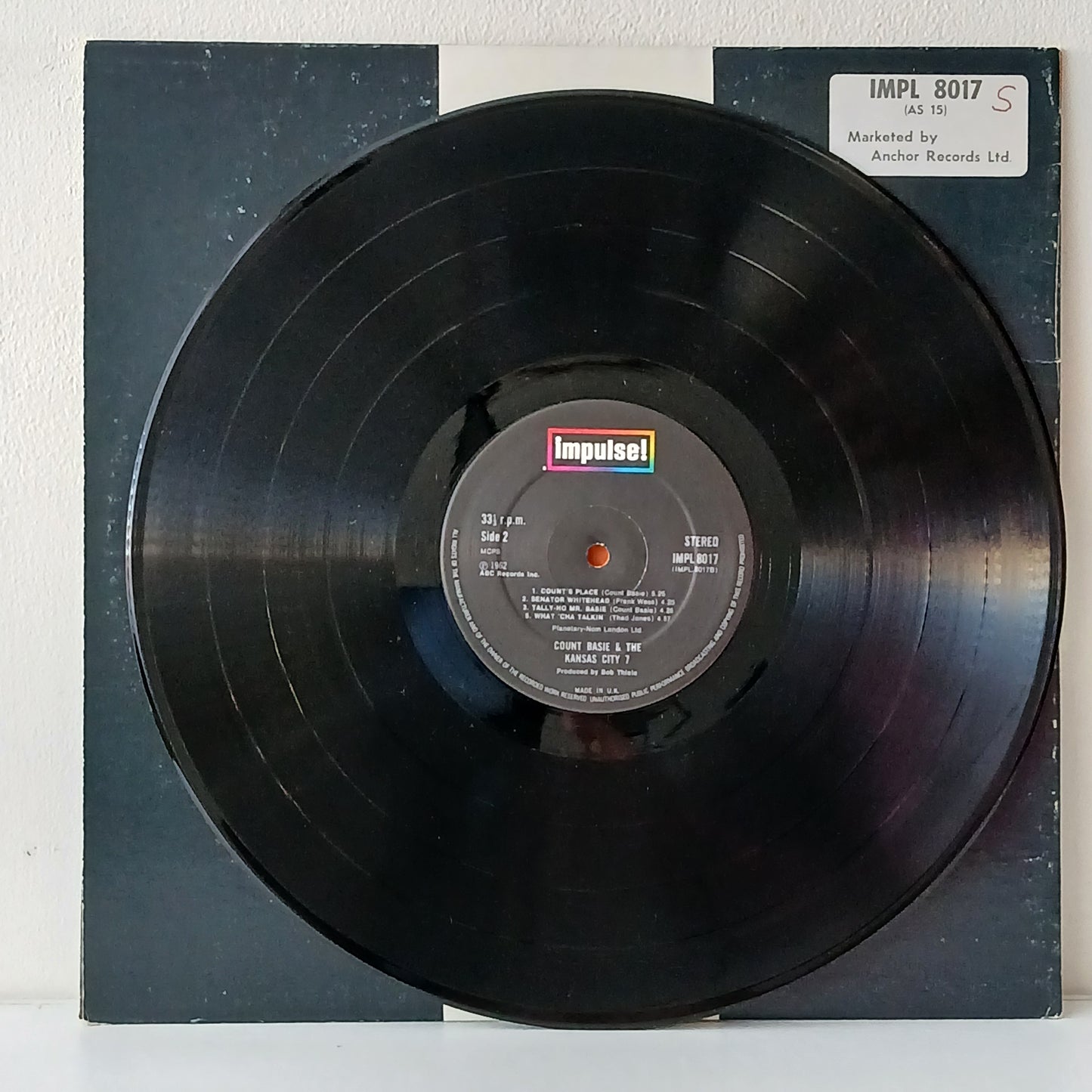 Count Basie And The Kansas City 7 – Count Basie And The Kansas City 7 (Used LP)