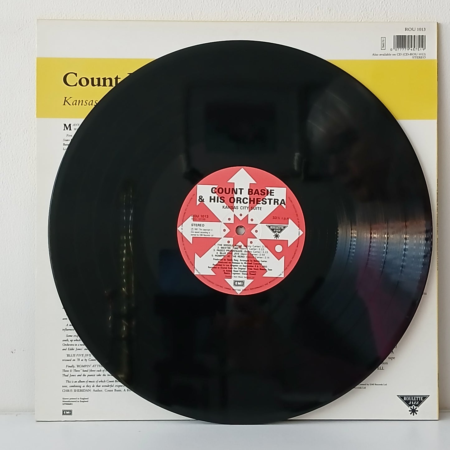 Count Basie & His Orchestra – Kansas City Suite - The Music Of Benny Carter (Used LP)