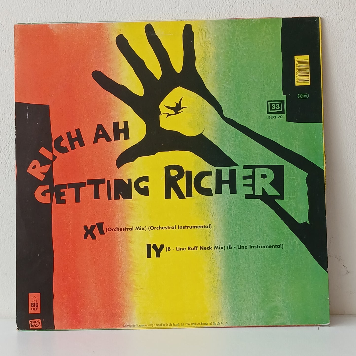 Rebel MC Introducing Little T – Rich Ah Getting Richer (Used LP)