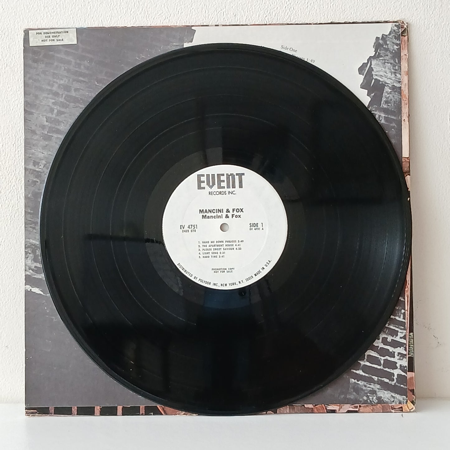 Mancini & Fox – Mancini & Fox (Used LP)