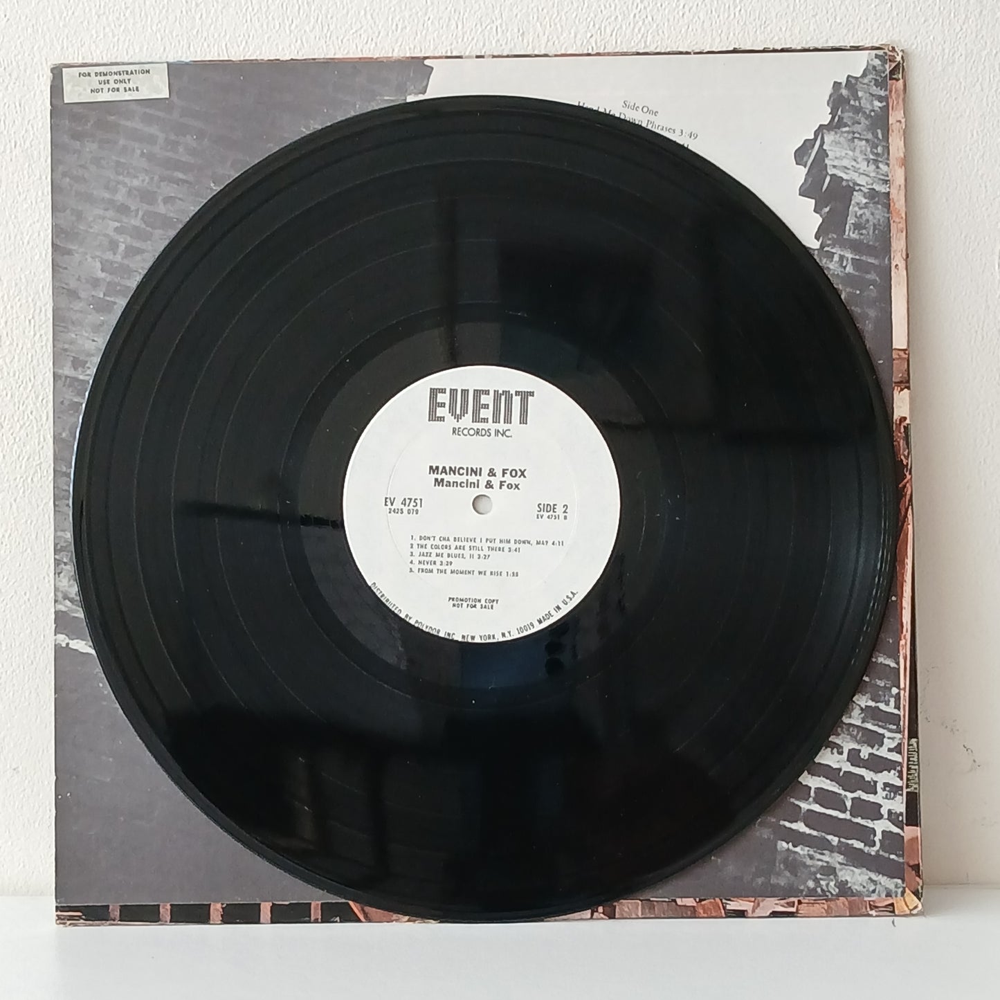Mancini & Fox – Mancini & Fox (Used LP)