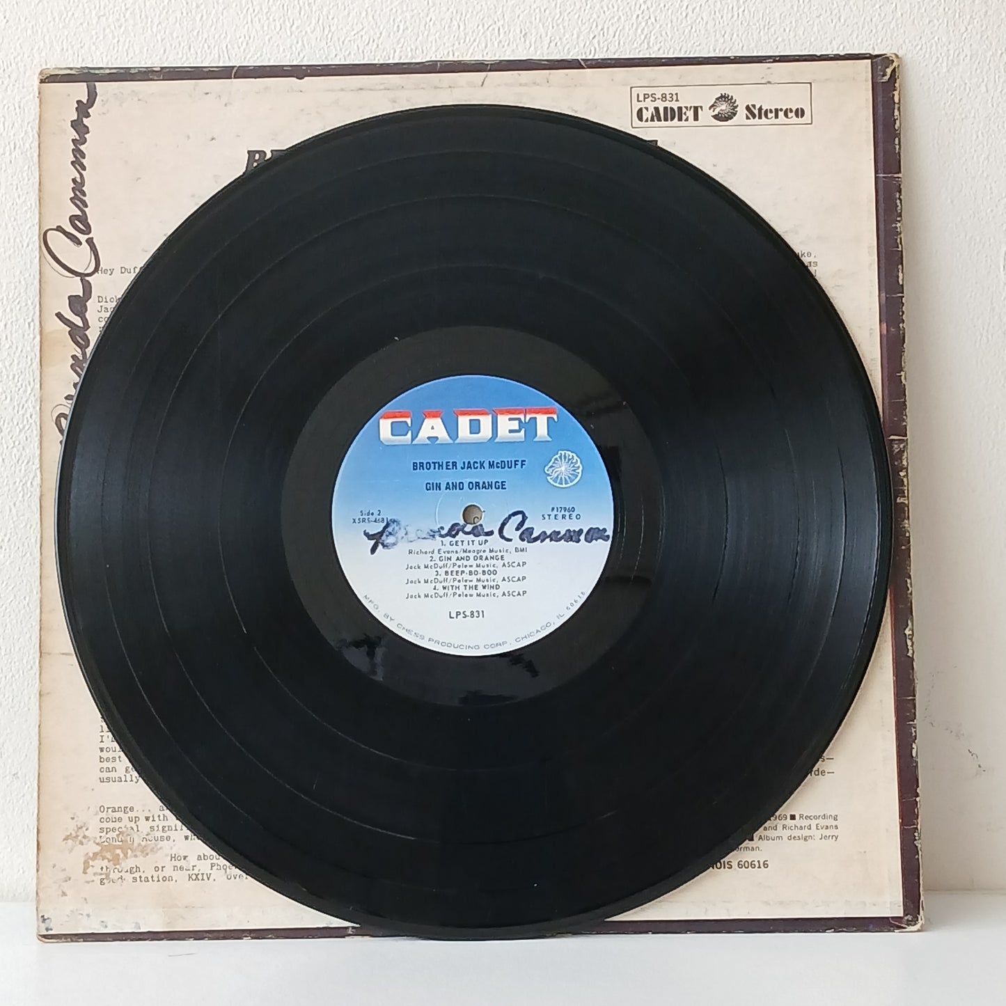 Brother Jack McDuff – Gin And Orange (Used LP)