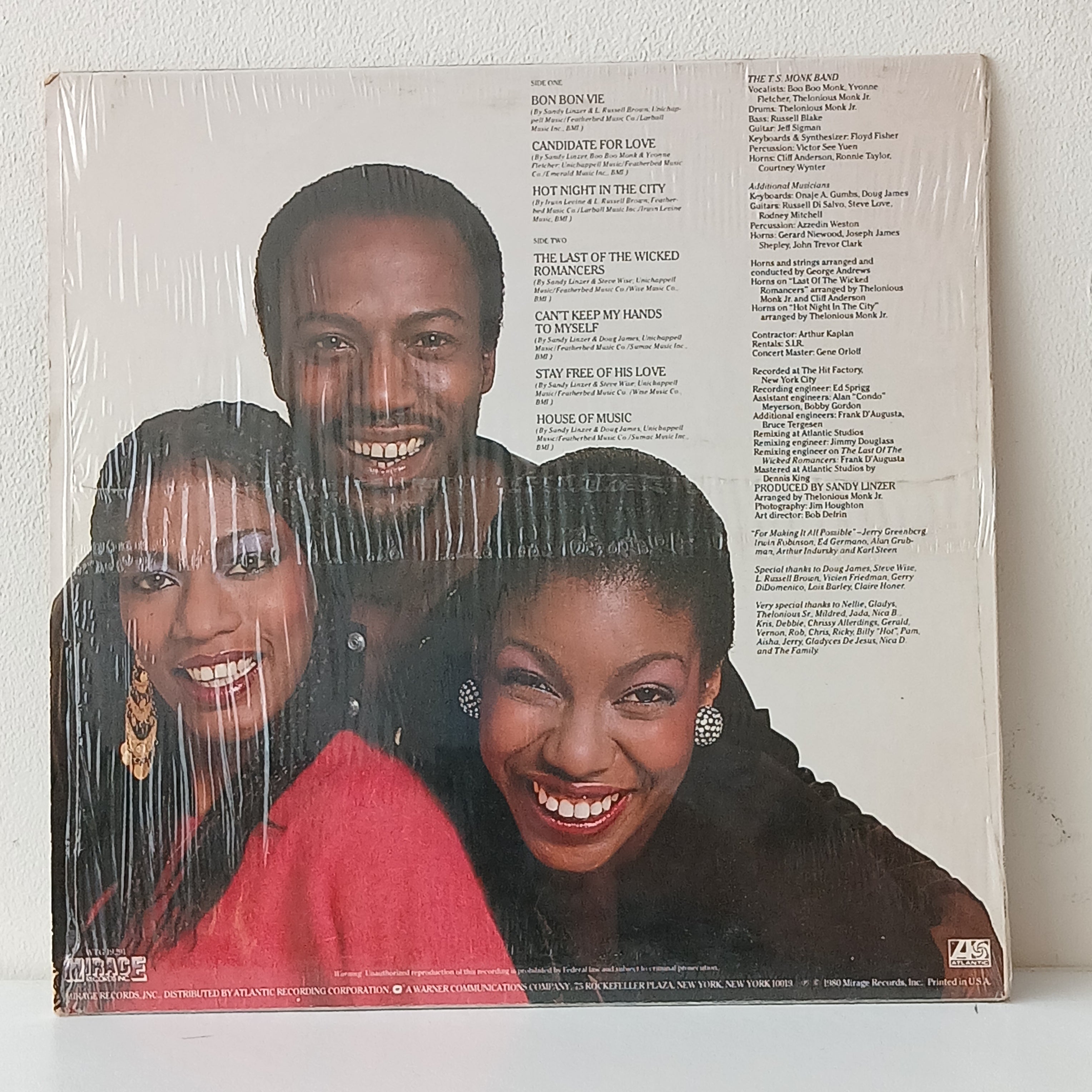 【廃盤12inch】T. S. Monk / Candidate For Lov T.S. Monk – House Of Music (Used LP) – The Jazz Vault