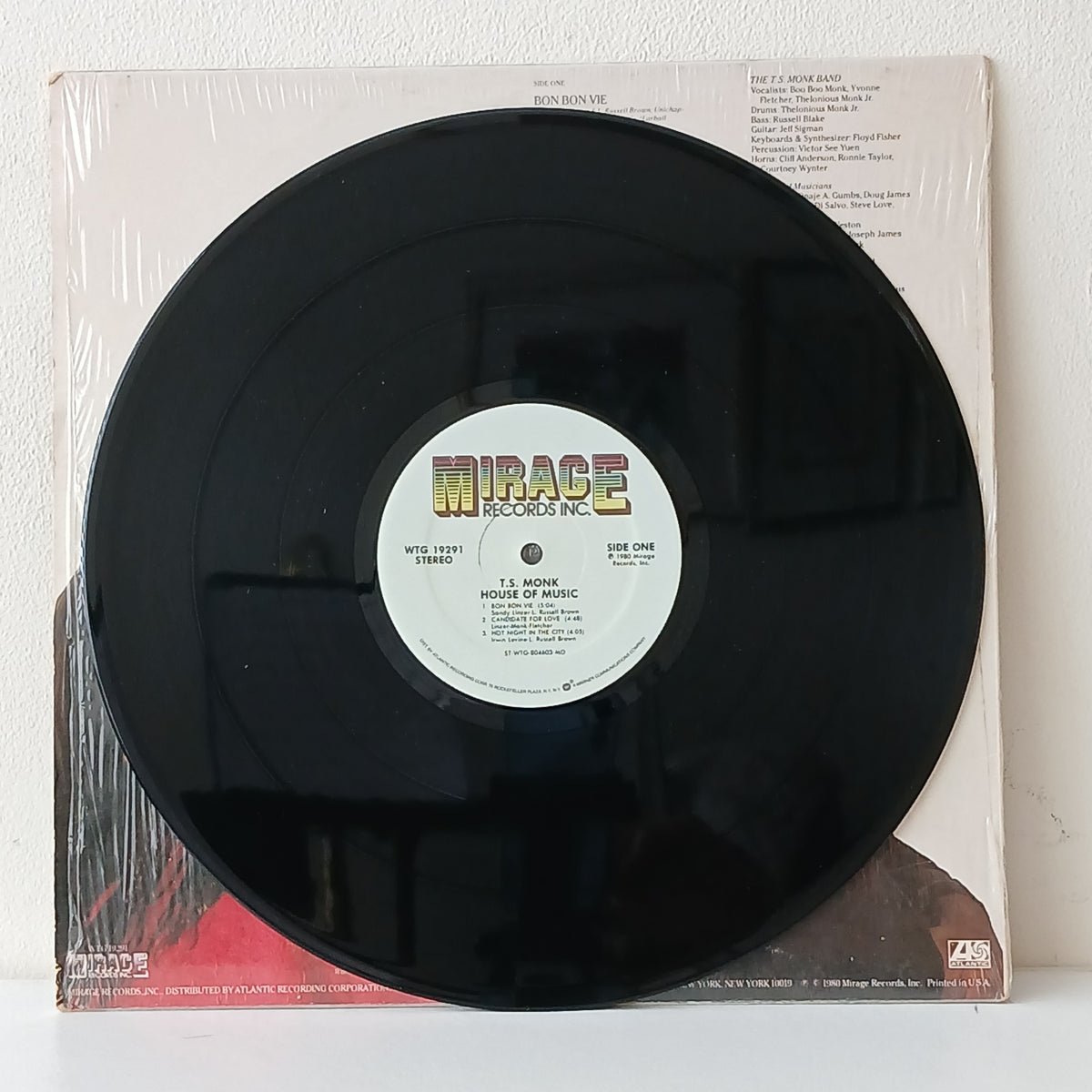 T.S. Monk – House Of Music (Used LP)