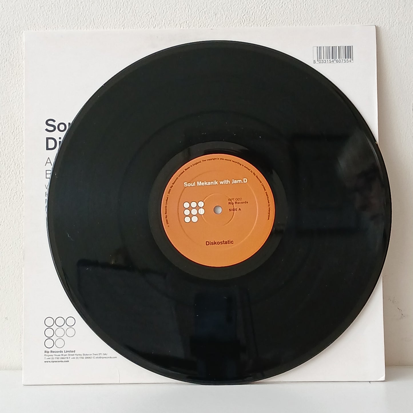 Soul Mekanik with Jam.D – Diskostatic (Used 12")