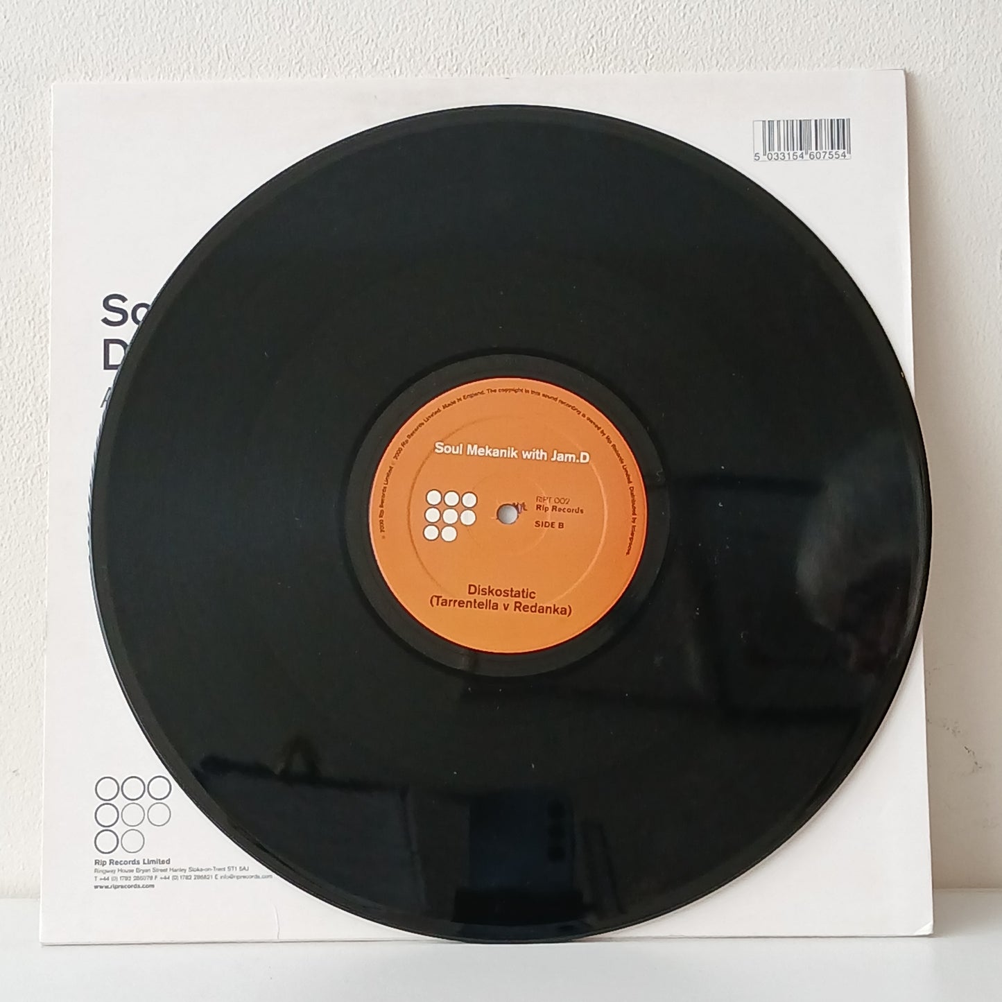 Soul Mekanik with Jam.D – Diskostatic (Used 12")