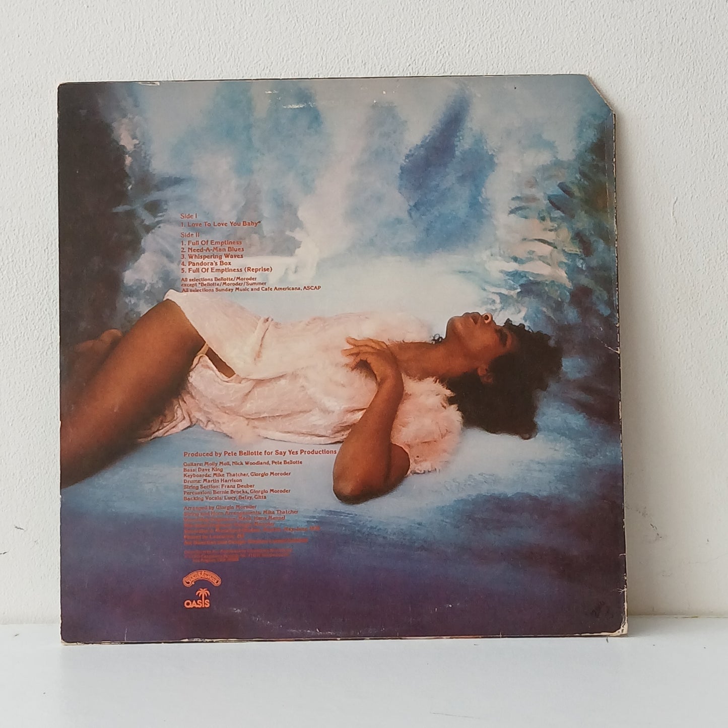 Donna Summer – Love To Love You Baby (Used LP)