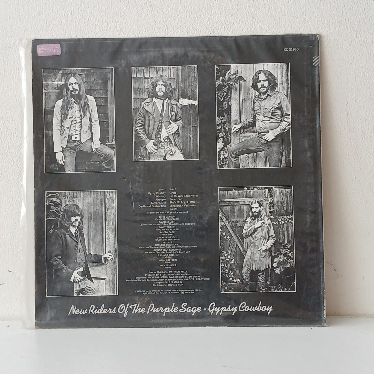 New Riders Of The Purple Sage – Gypsy Cowboy (Used LP)