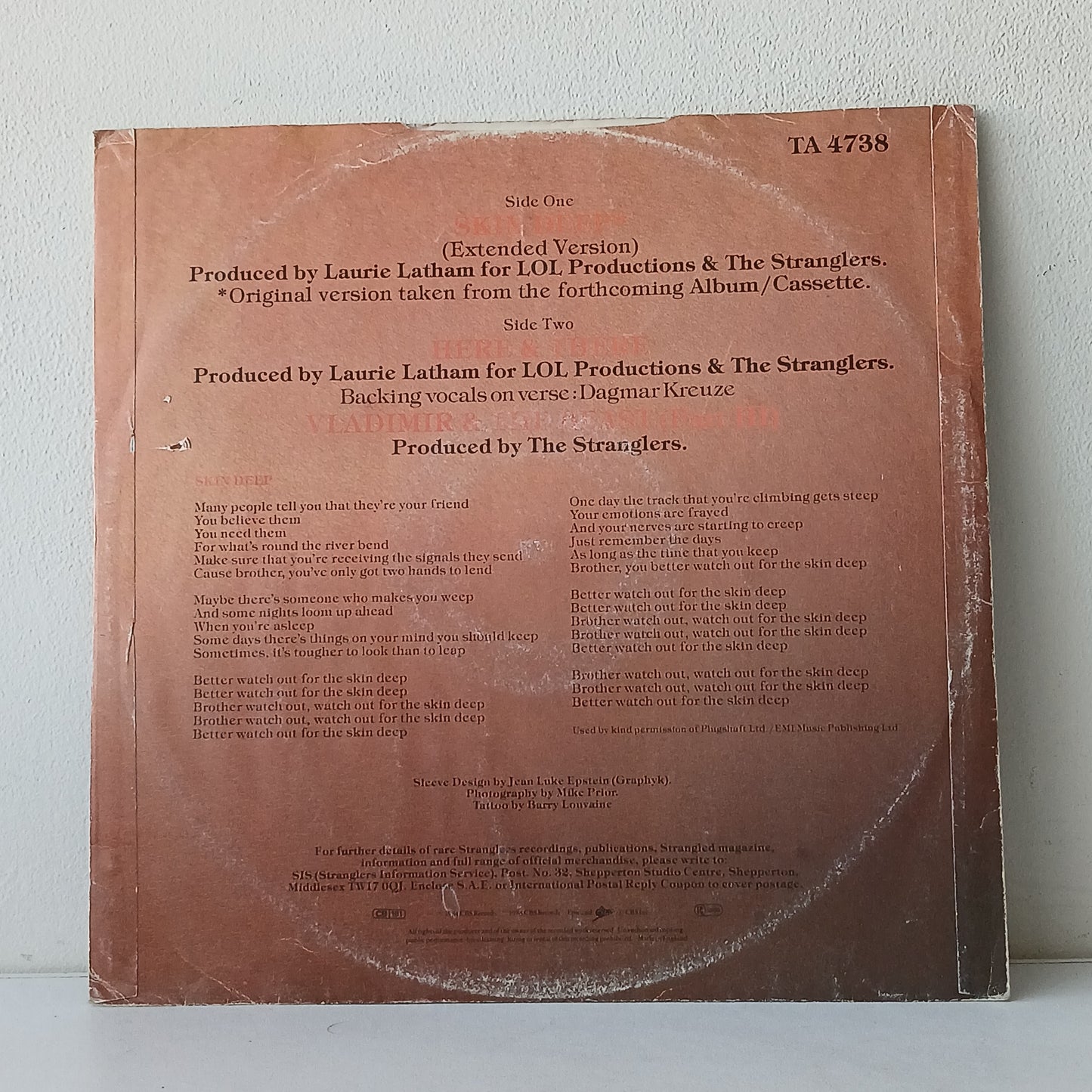 The Stranglers – Skin Deep (Used LP)