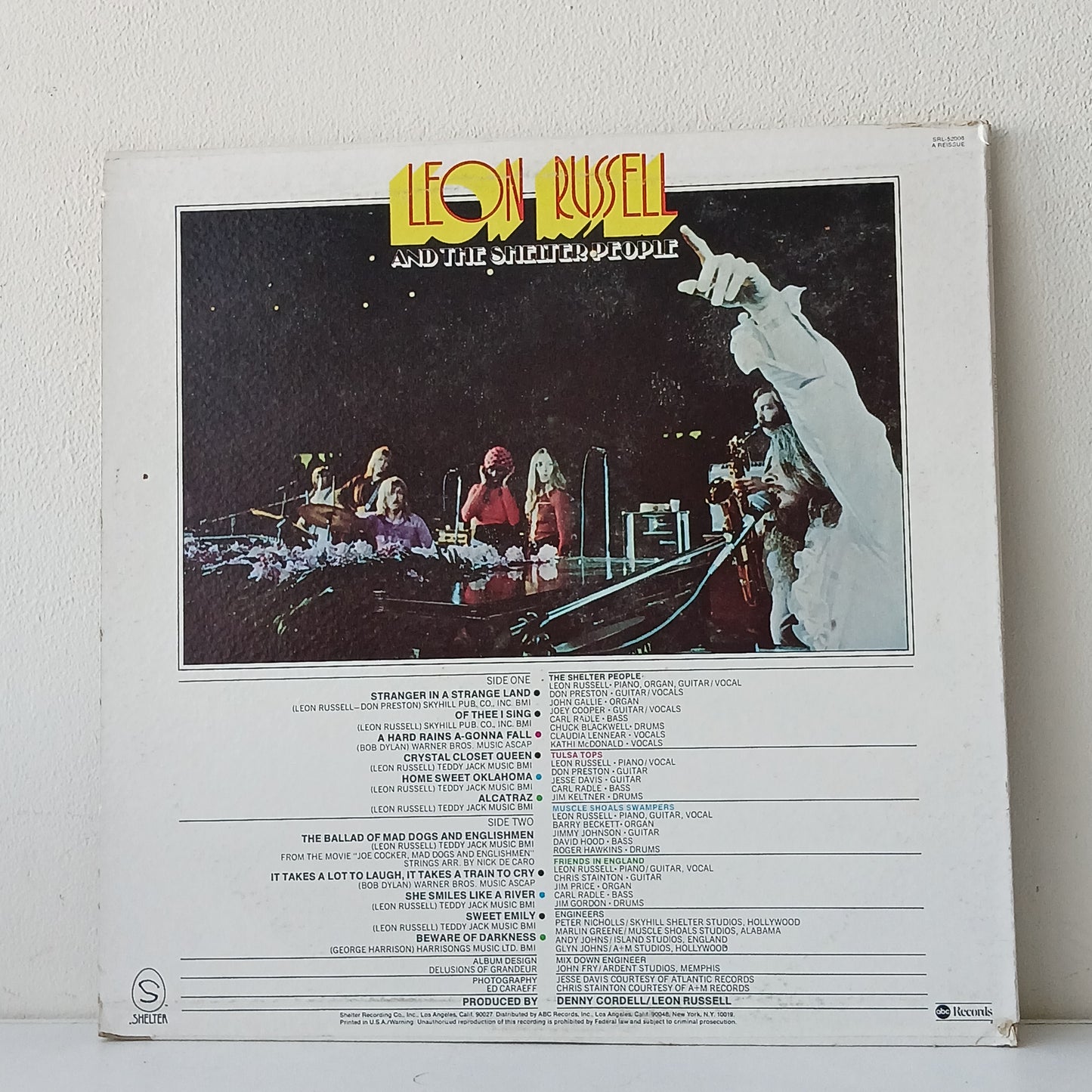 Leon Russell – Leon Russell And The Shelter People (Used LP)