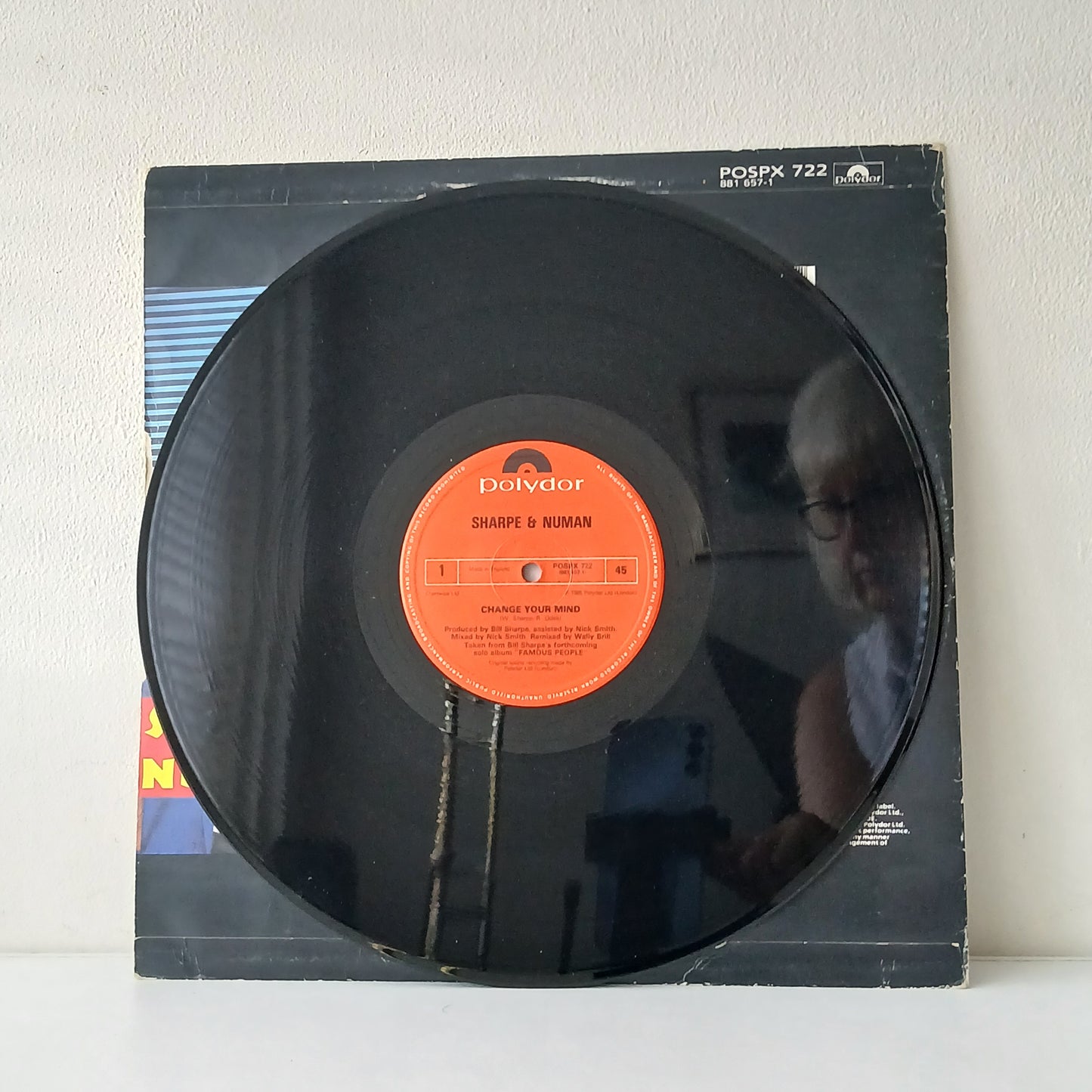 Sharpe And Numan – Change Your Mind (Used LP)