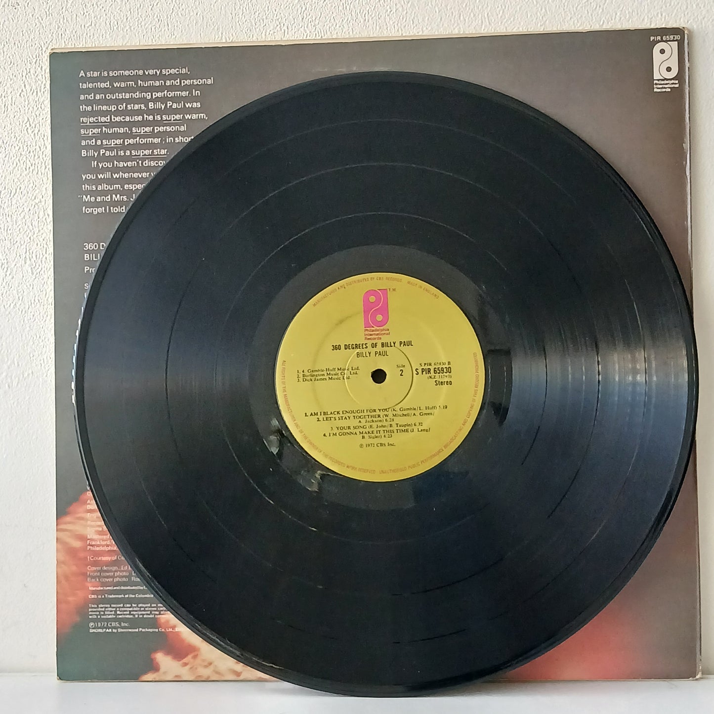 Billy Paul – 360 Degrees Of Billy Paul (Used LP)