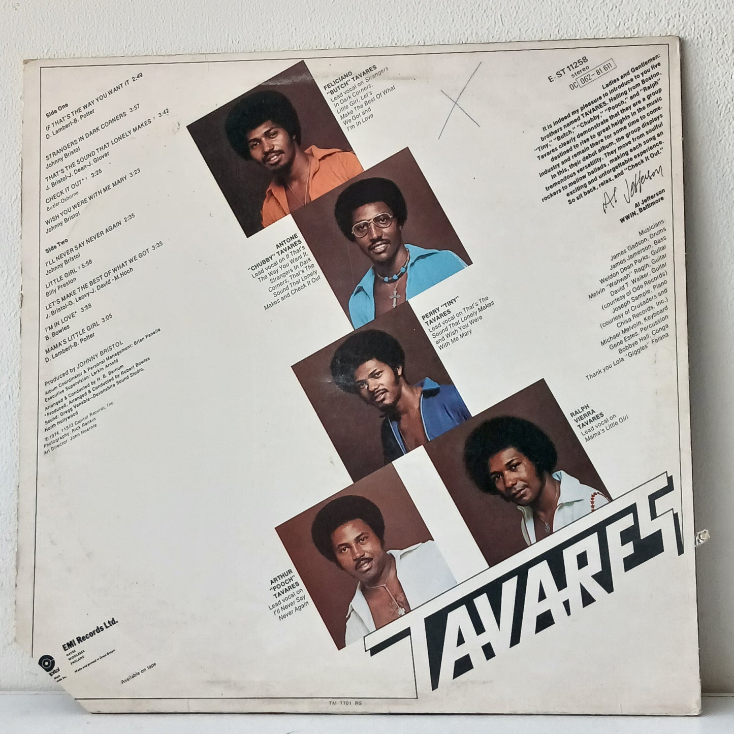 Tavares – Check It Out (Used LP)