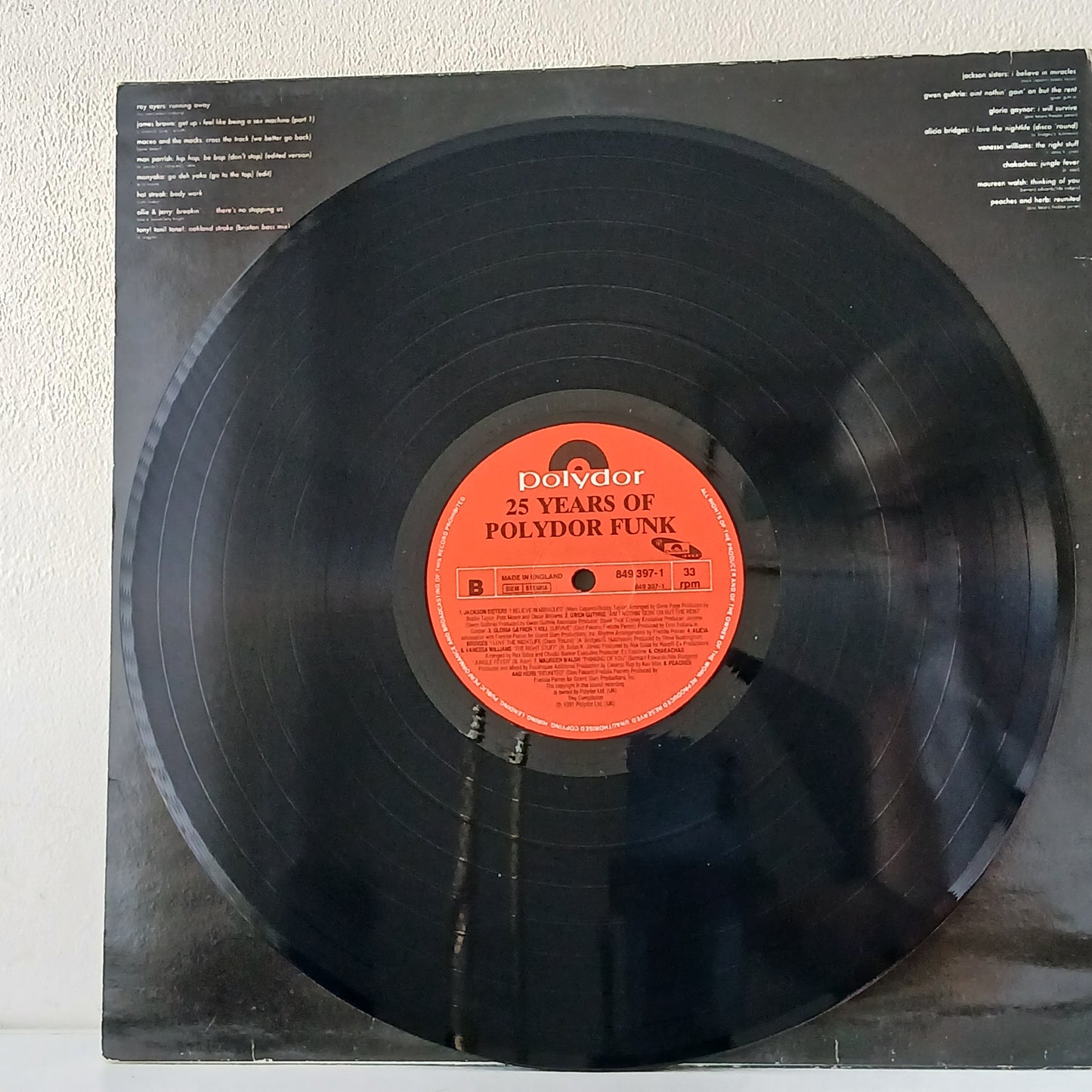 Various – Reunited: 25 Years Of Polydor Funk (Used LP)