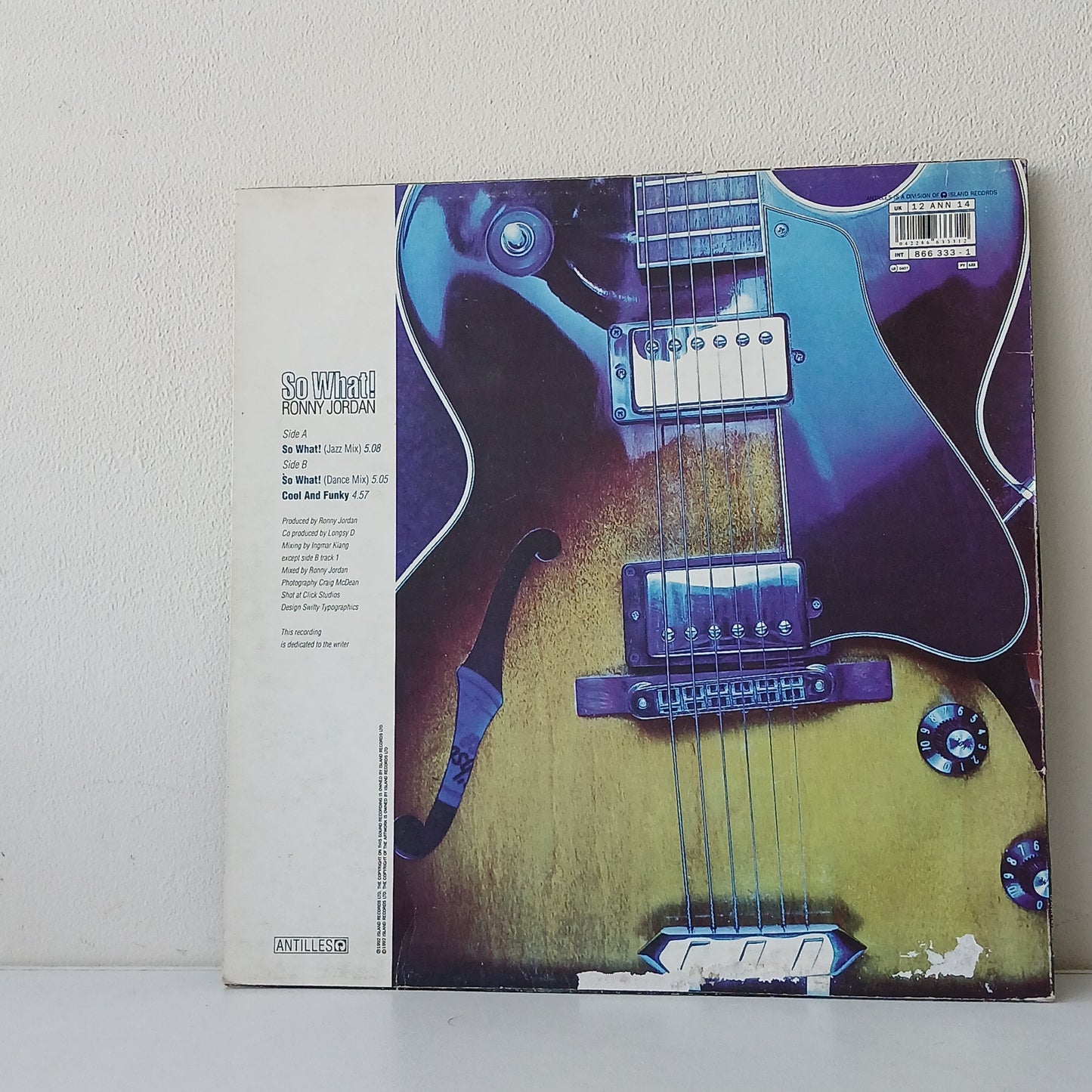 Ronny Jordan – So What! (Used LP)