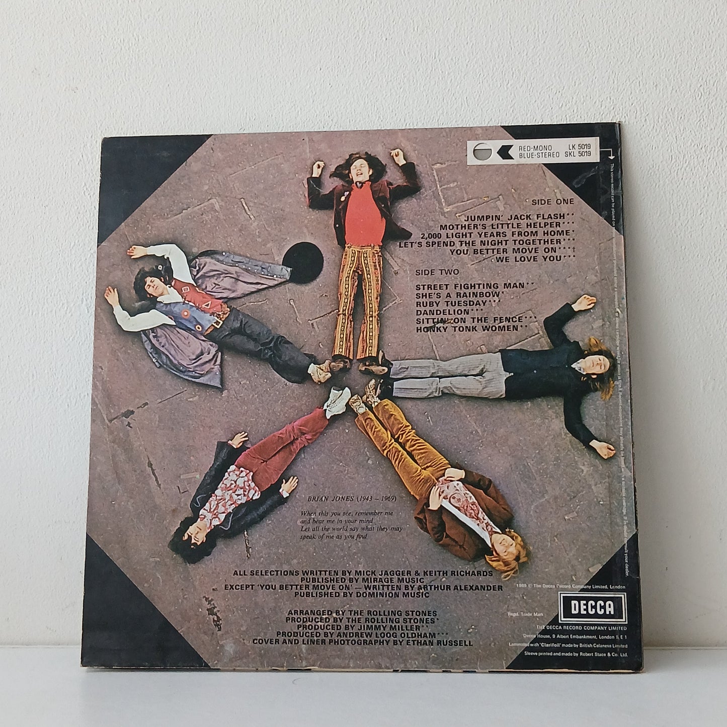 The Rolling Stones – Through The Past, Darkly (Big Hits Vol. 2) (Used LP)