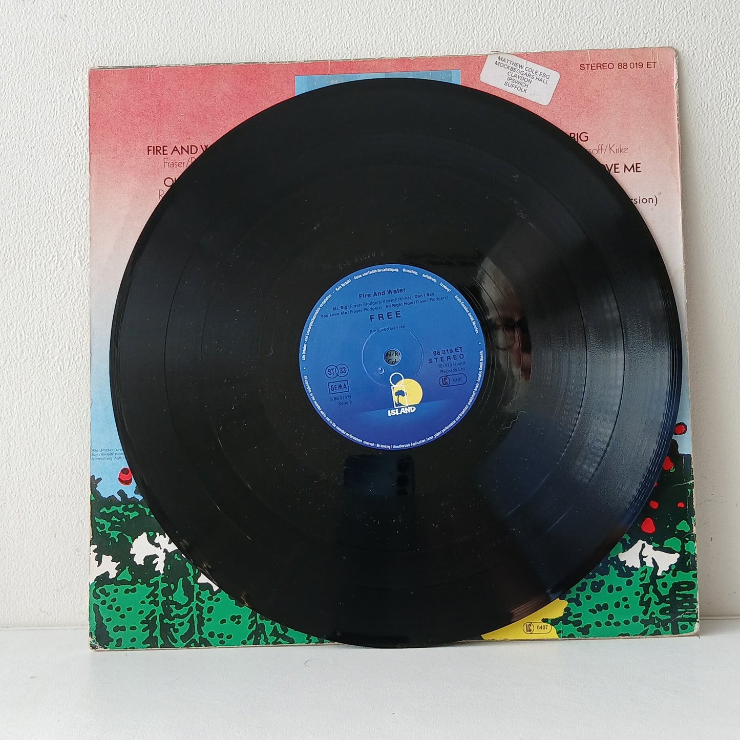 Free - Fire and Water (Used LP)