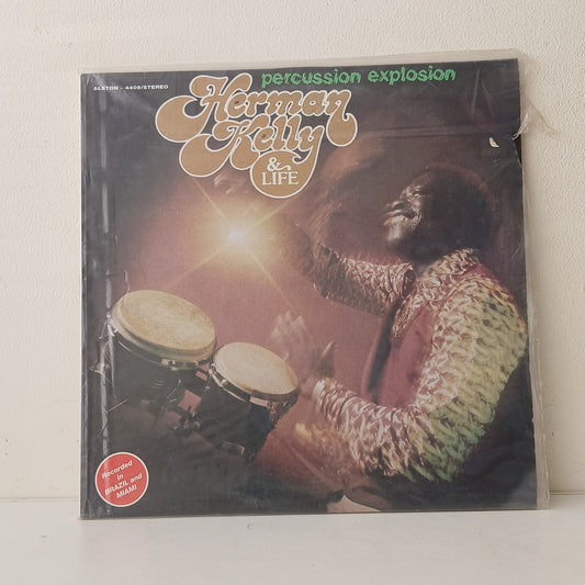 Herman Kelly & Life – Percussion Explosion! (Used LP)
