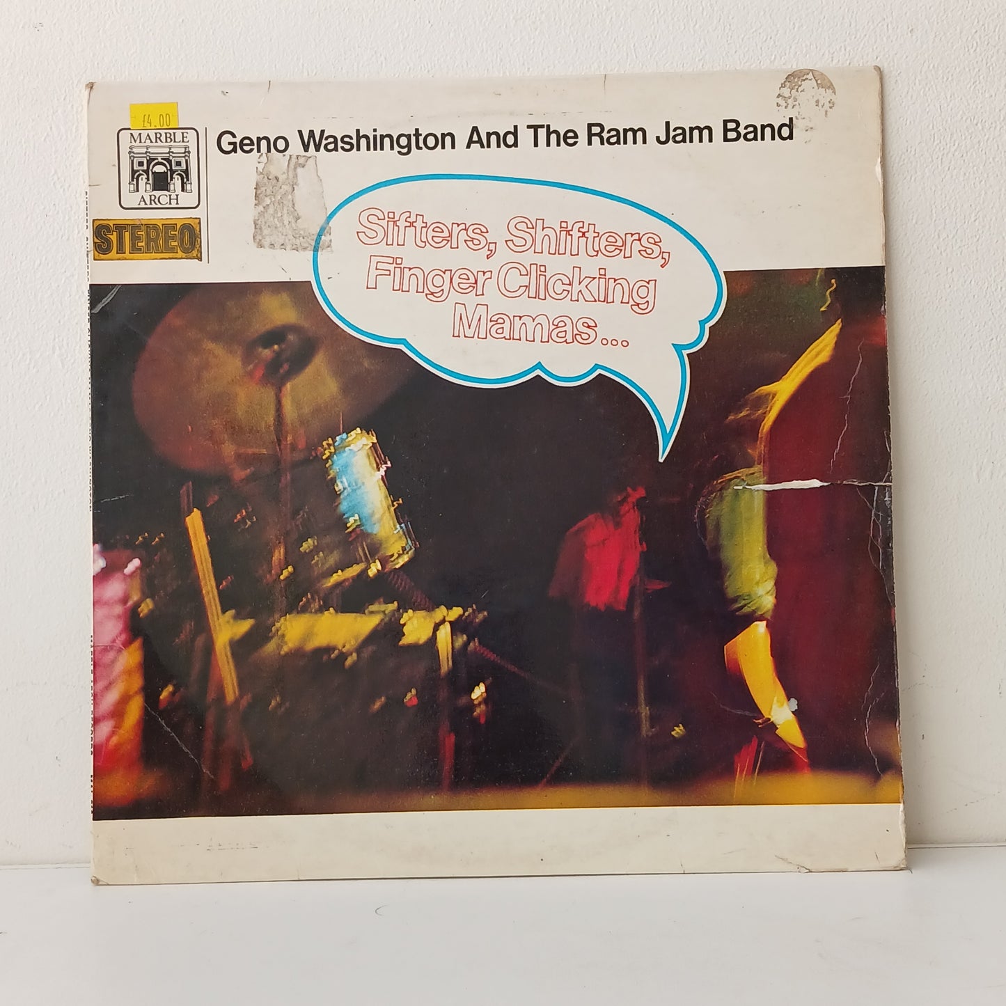 Geno Washington And The Ram Jam Band – Sifters, Shifters, Finger Clicking Mamas (Used LP)