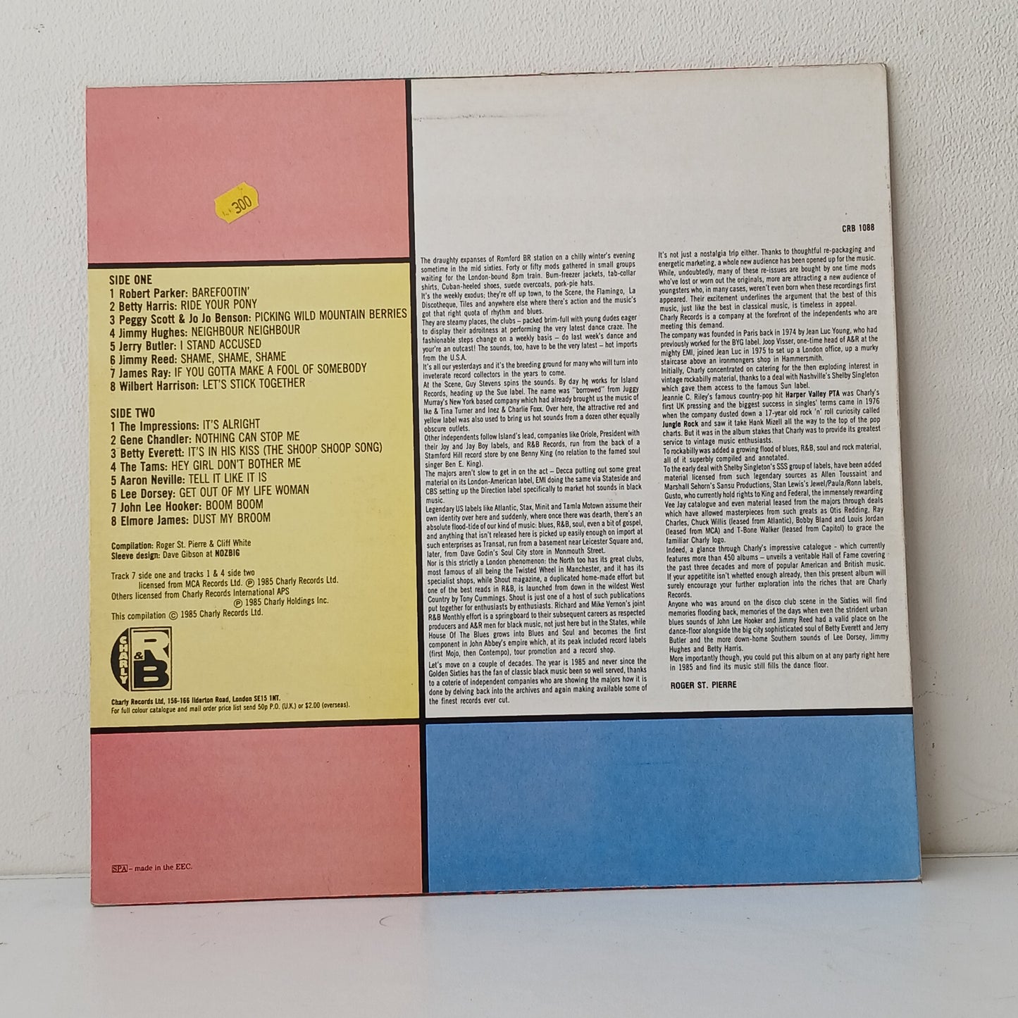 Various – Charly R & B Party (Used LP)