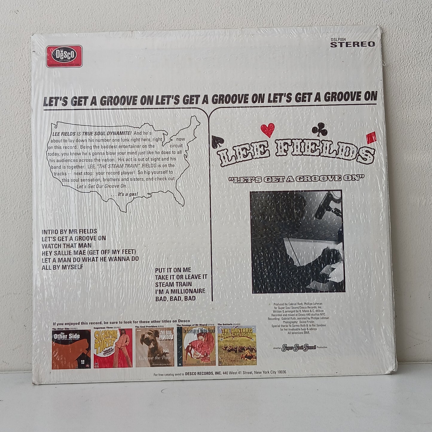 Lee Fields – Let's Get A Groove On (Used LP)