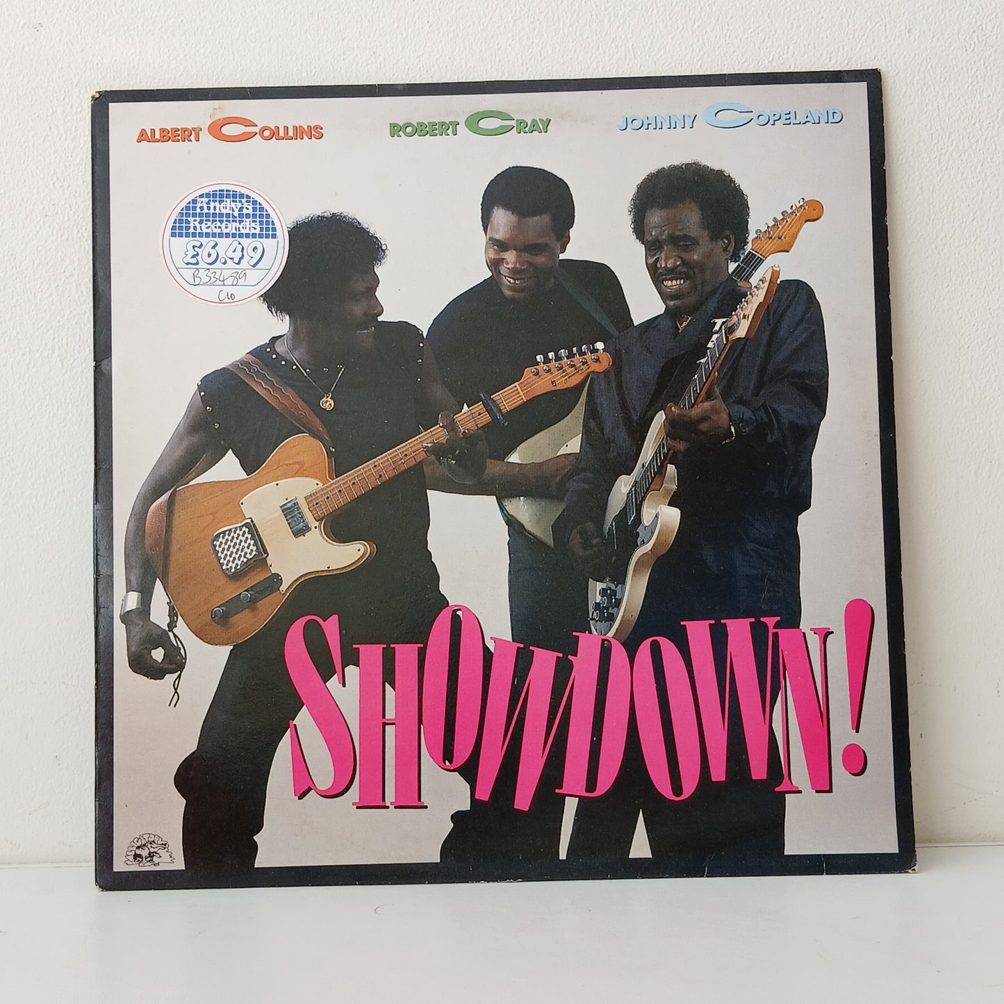 Albert Collins / Robert Cray / Johnny Copeland – Showdown! (Used LP)