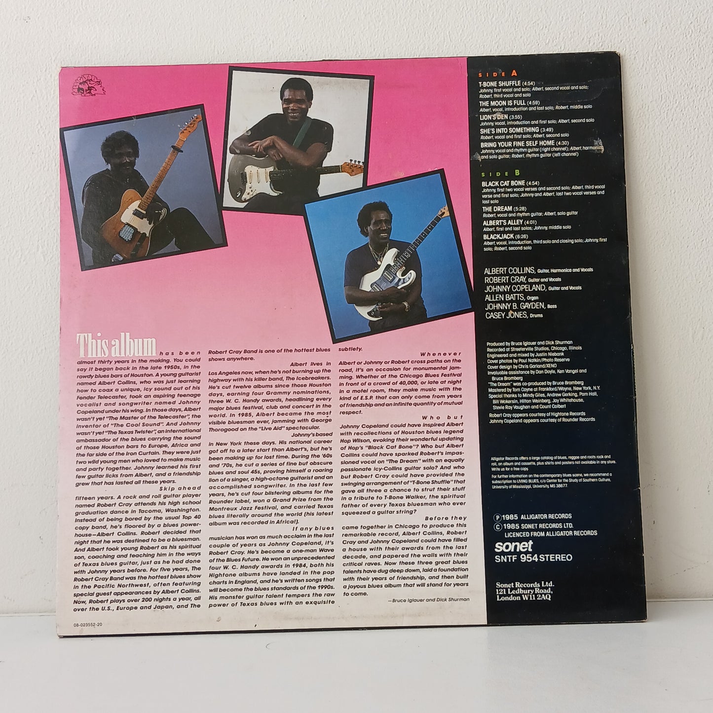 Albert Collins / Robert Cray / Johnny Copeland – Showdown! (Used LP)