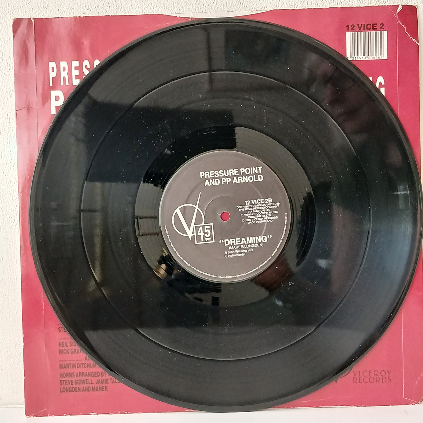Pressure Point And PP Arnold – Dreaming (Used 12")